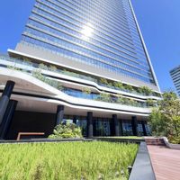 いね,水田,田んぼの風景,ビルの植栽,東京都立産業貿易センターの画像