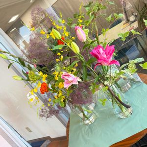 ユリ,投げ入れ,お花屋さん,熊本,生け込みの画像