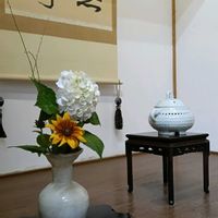 アジサイ,アジサイ,カスミソウ,カスミソウ,花のある暮らしの画像