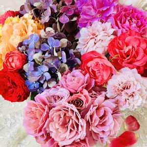 アジサイ,バラ,切り花,薔薇2番花,2026♡マイローズ♡ガーデンの画像