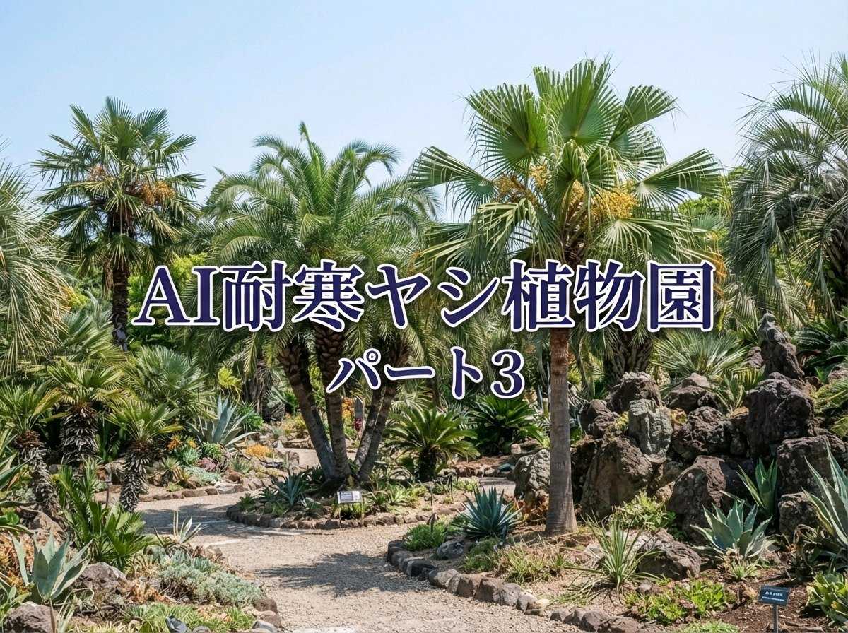 AI耐寒ヤシ植物園 パート3｜🍀GreenSnap（グリーンスナップ）