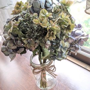 紫陽花,ドライフラワー,植物が好き,庭の画像
