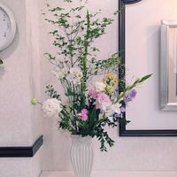 アスター,グラジオラス,ギンバイカ(マートル),銀香梅,どうだんツツジの画像