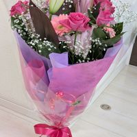 花束,リビング・ダイニングの画像