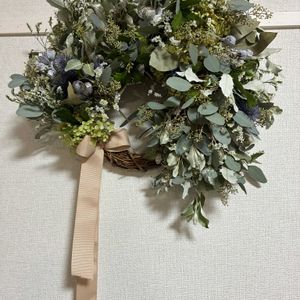 ユーカリ ポポラス,リース,いつもありがとう♡, フラワーアレンジ,花日記の画像