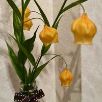 サンダーソニア,供花,お供えアレンジメント,プレゼント花束,お供え生花（法要）の画像