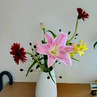 いけばな,生け花,玄関のいけばな,お家でいけばな,お家いけばなの画像