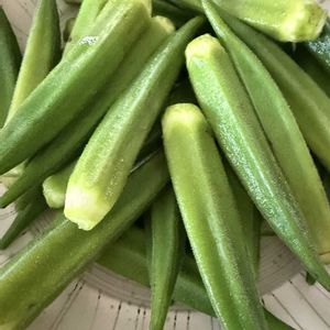 オクラ,夏野菜,今日のお花の画像