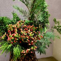 生け花,良い一日を…,お出かけ先の画像