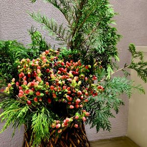 生け花,良い一日を…,お出かけ先の画像
