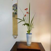 生け花,花のある暮らし,緑のある暮らし,IKEBANA,アメリカ在住の画像