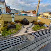 サツキ,日本庭園,旅先,灯籠,和歌山県の画像
