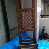 DIYした棚,DIY,ガーデニング,ラティス,園芸道具の画像