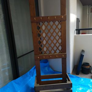 DIYした棚,DIY,ガーデニング,ラティス,園芸道具の画像