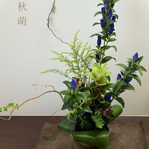 フラワーアレンジメント,生け花の画像