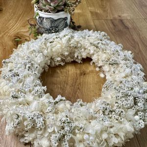 アナベル,リース,ガーデニング,花のある暮らし,アフターガーデニングの画像