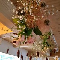 カスミソウ,ルリタマアザミ,ワレモコウ,スモークツリー♪,ばら バラ 薔薇の画像