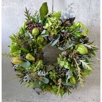 リース,カラーリーフ,花のある暮らしの画像