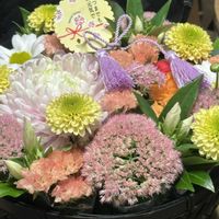フラワーアレンジメント,プレゼント,お花屋さん,敬老の日,ありがとう♡の画像