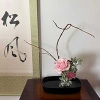 花のある暮らし,秋の気配,緑のある暮らし,IKEBANA,アメリカ在住の画像