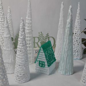 ホワイトツリー,観察,ワークショップ ,クリスマスツリー,静寂の画像
