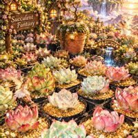 多肉植物,エケベリア属,バルビナエア属の画像