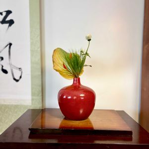 生け花,花のある暮らし,秋の気配,紅葉（こうよう）,緑のある暮らしの画像
