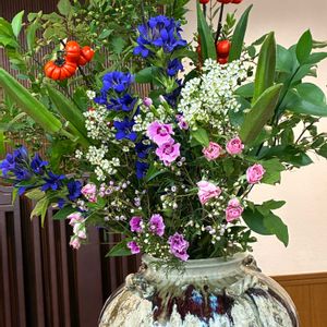 いつもありがとう♡,生け花,花日記,しあわせ運べるように,びっくりポン‼️の画像