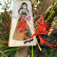 サルスベリ,ヒガンバナ,フヨウ,マルバ　ルコウソウ,お散歩ちゃんキーホルダーの画像