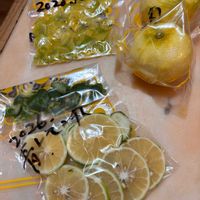 ゆず,青レモン,柚子皮,レモン皮の画像