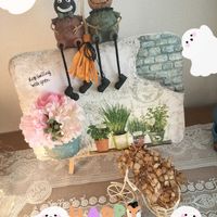 アジサイドライフラワー,アジサイドライフラワー,ハオルチア・五重塔,お誕生日おめでとう,バラと夢CLUBの画像