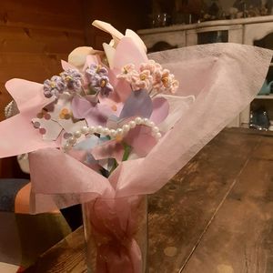 三角葉アカシア,プレゼント花束,ナチュラルガーデン,お花のある生活,元気もらえるの画像