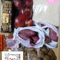 キウイ,リンゴ,薩摩芋,素敵便,GS繋がりに感謝ですの画像