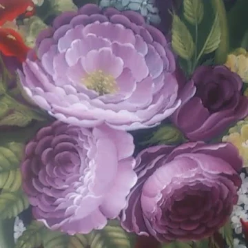 painting atelier M's Rose
